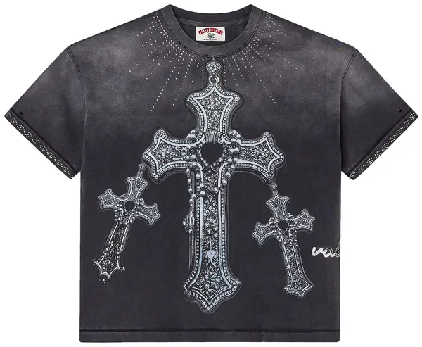 SP10487 Vale Forever Pierced Tee 'Black'