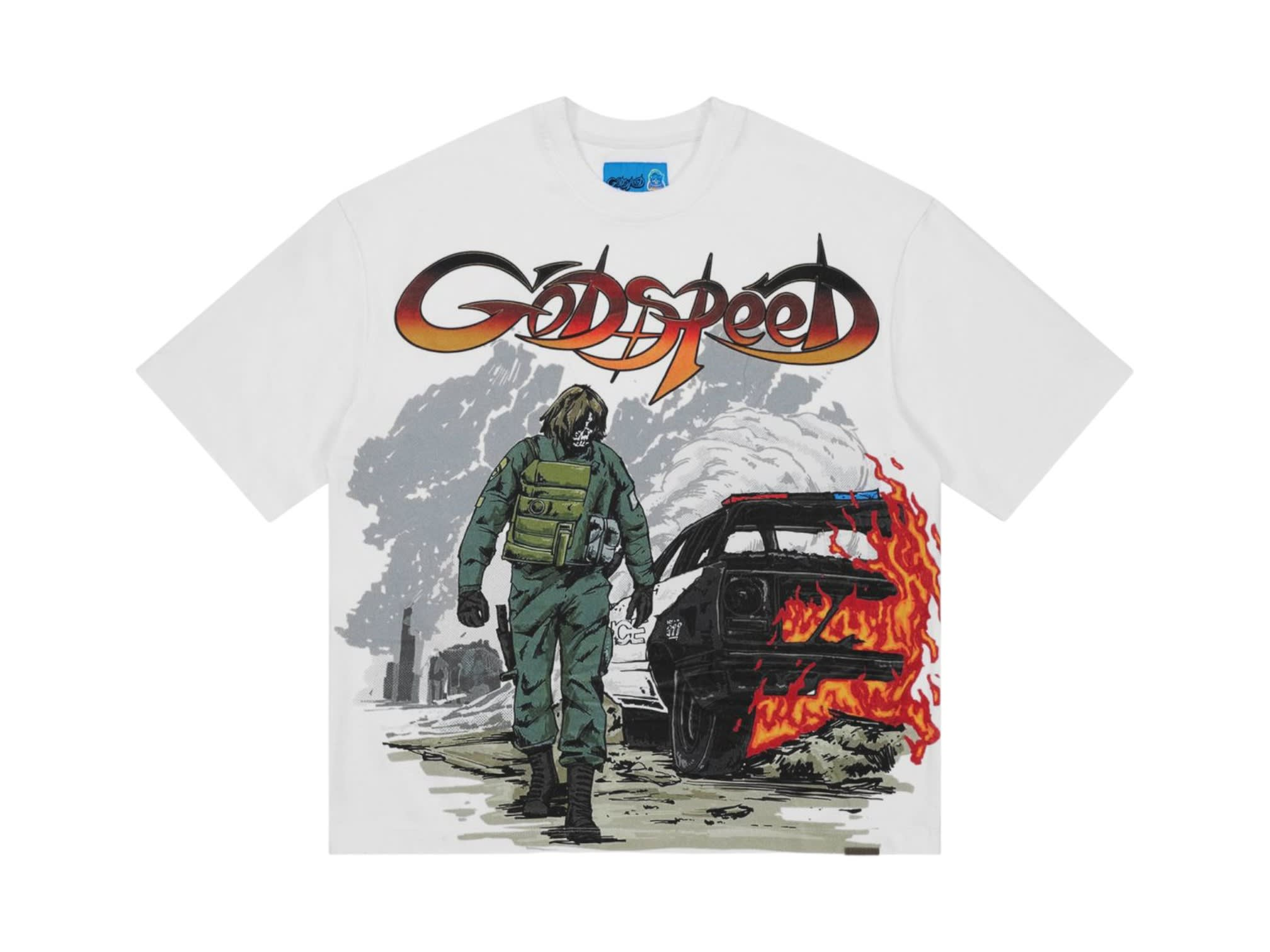 SP10591 Godspeed KHAOS T-Shirt NG White
