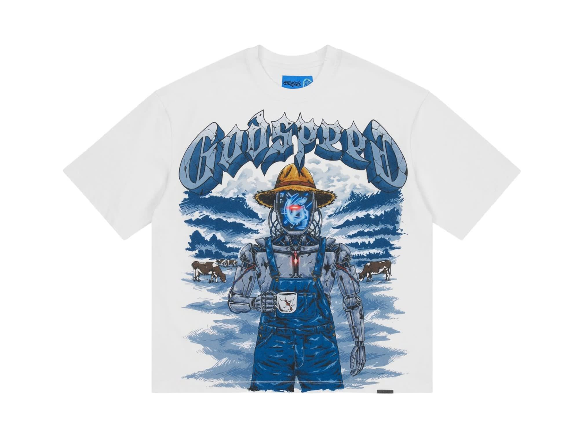 SP15666 Godspeed Aura Farm II NG T-Shirt White