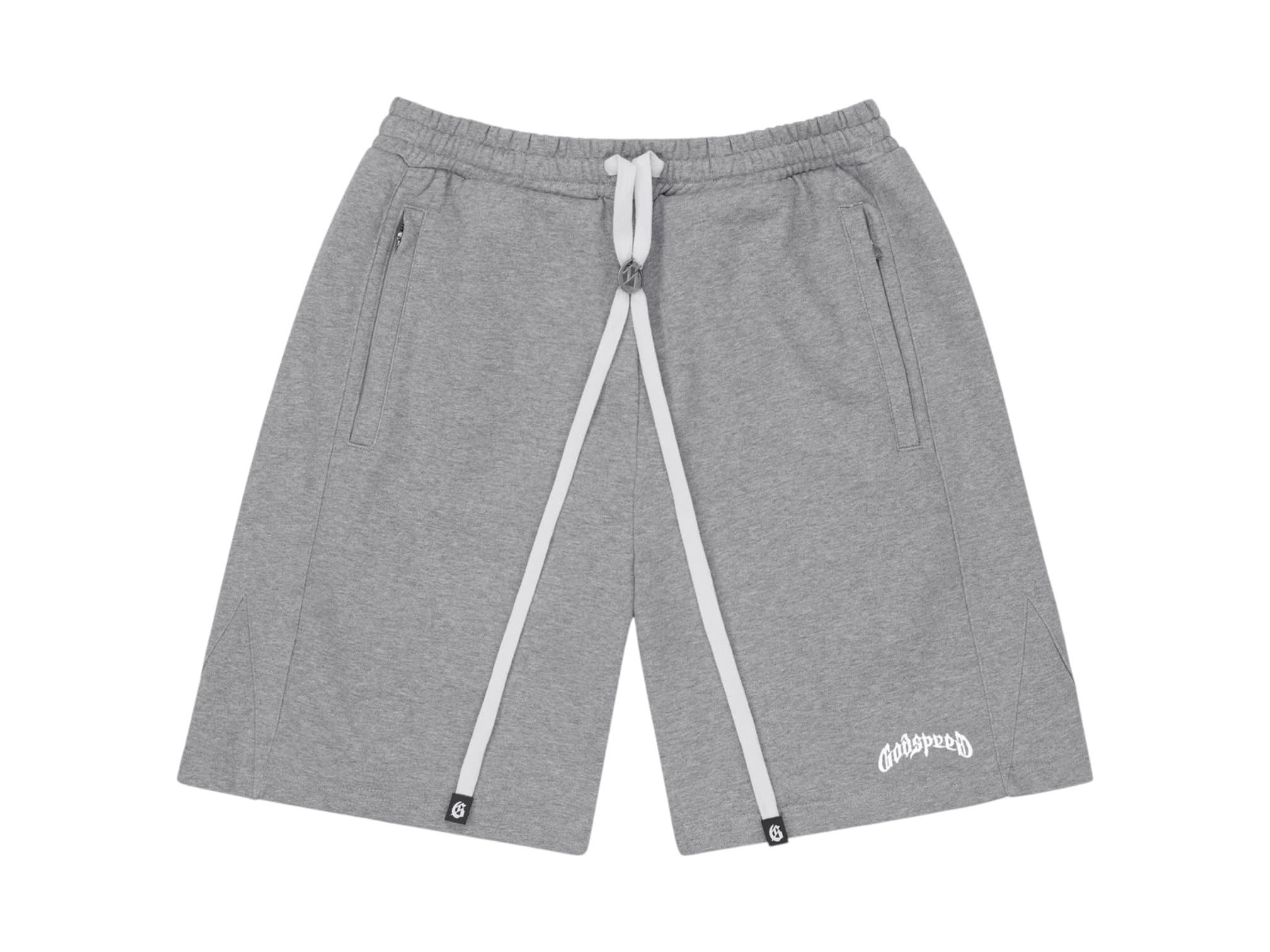 SP15721 Godspeed VITAL Terry Shorts Heather Grey/White
