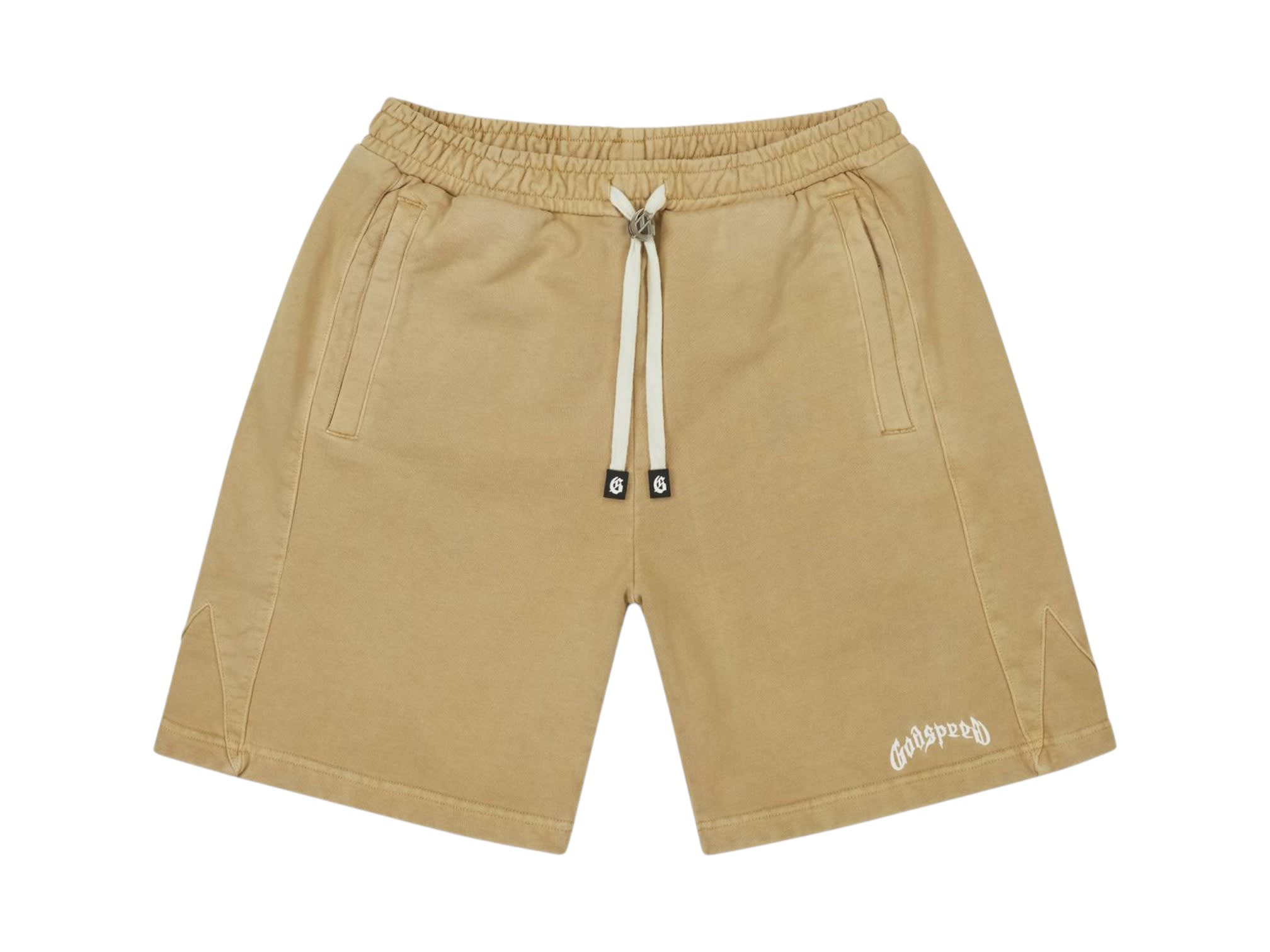 SP15763 Godspeed VITAL Terry Shorts Saudi Sand/White