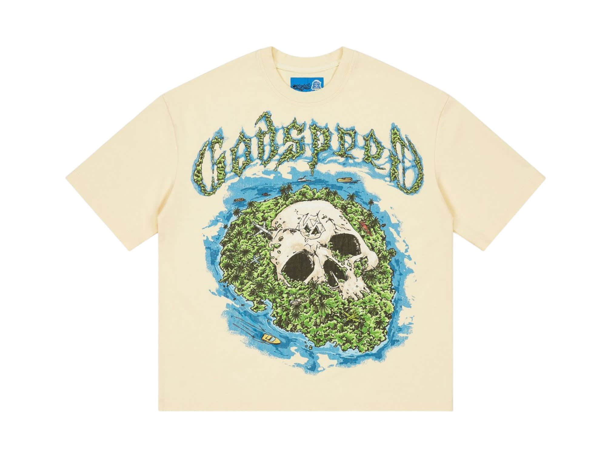 SP10560 Godspeed Skull Island II T-Shirt NG Bone