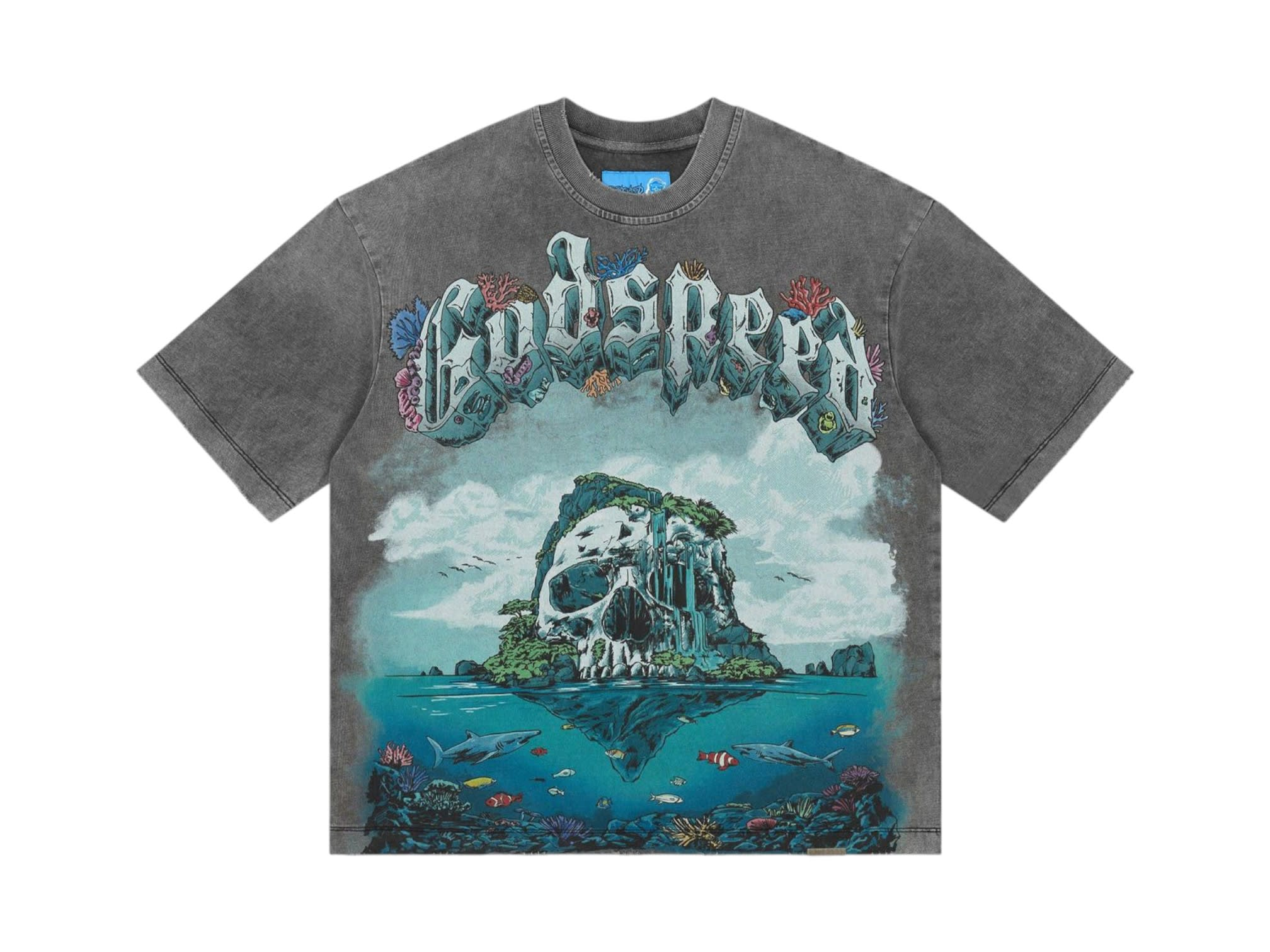 SP15634 Godspeed GS Island II T-Shirt NG Grey Wash