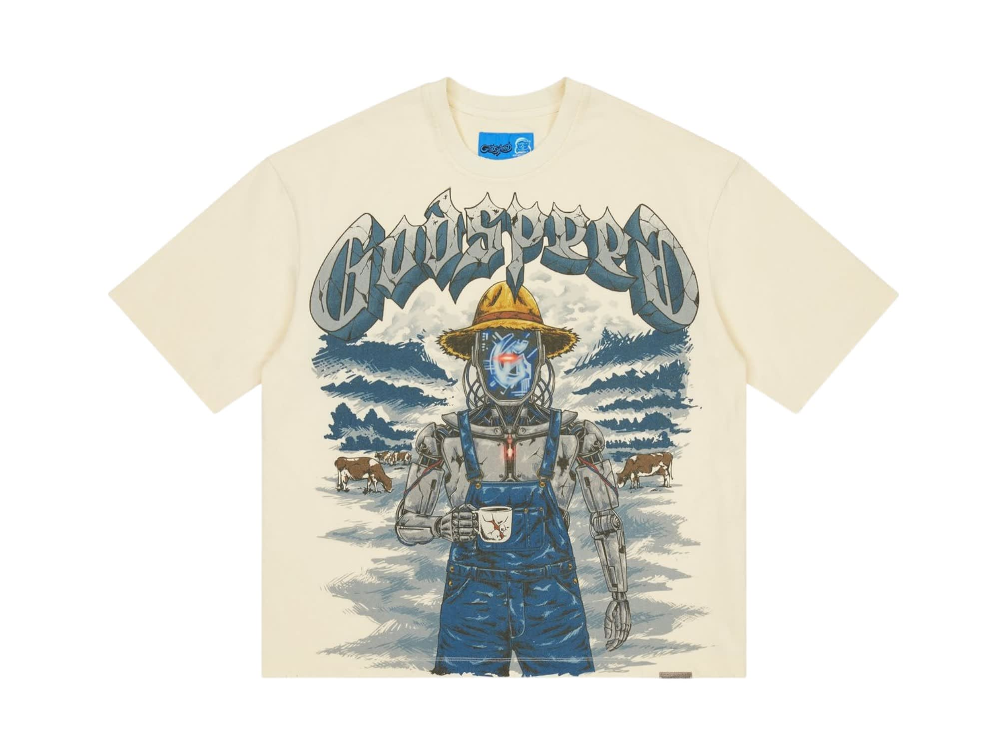 SP15650 Godspeed Aura Farm II NG T-Shirt Bone