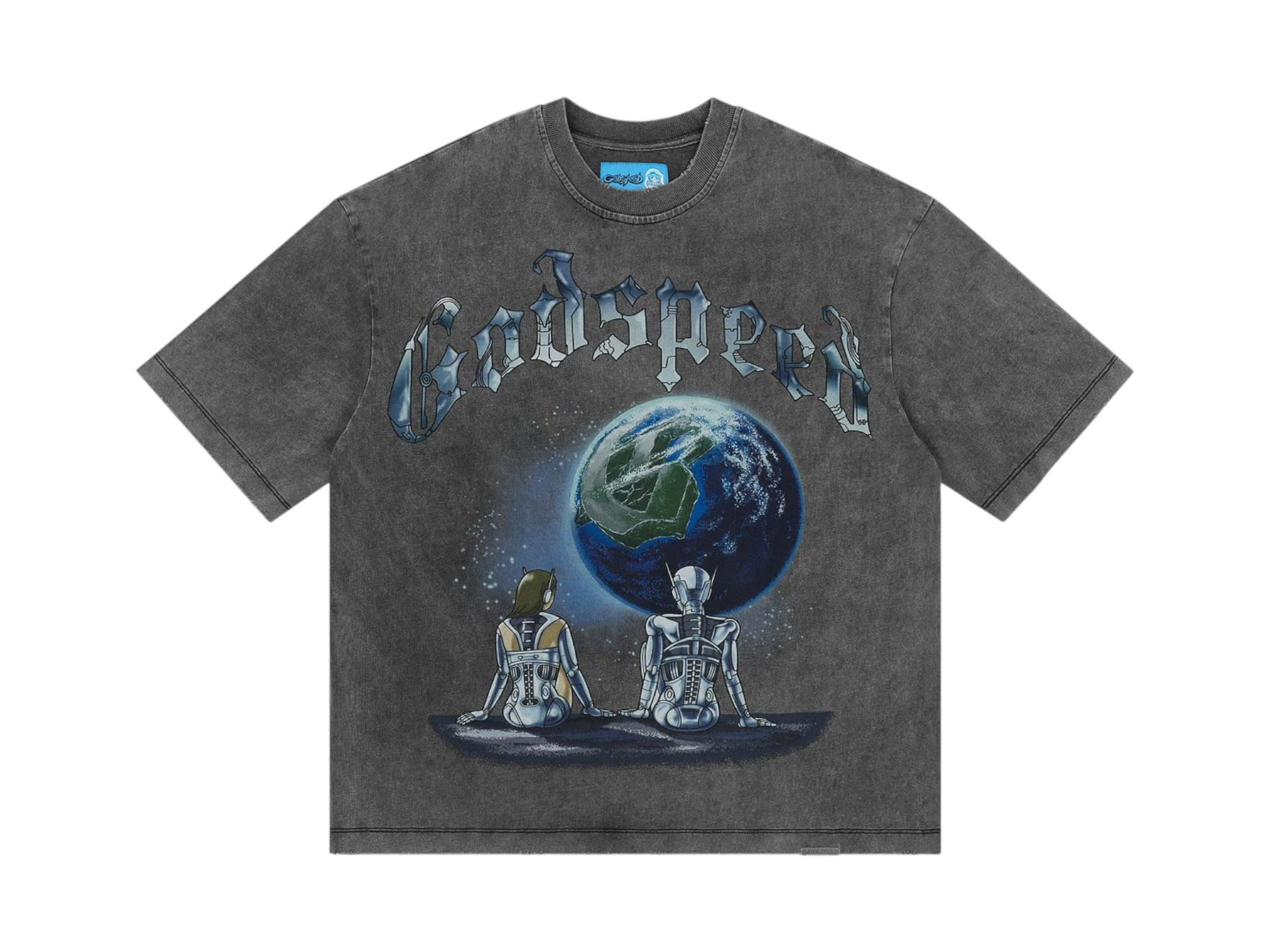 SP15679 Godspeed Artificial Love II NG T-Shirt Grey Wash