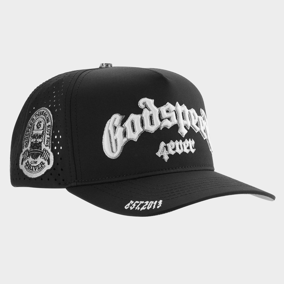 SP15766 Godspeed OG Logo WaterRessit Hat Black