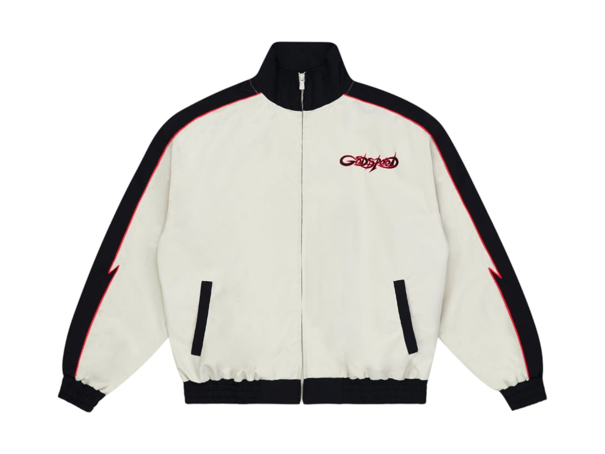 SP15718 Godspeed GT Track Jacket White/Red
