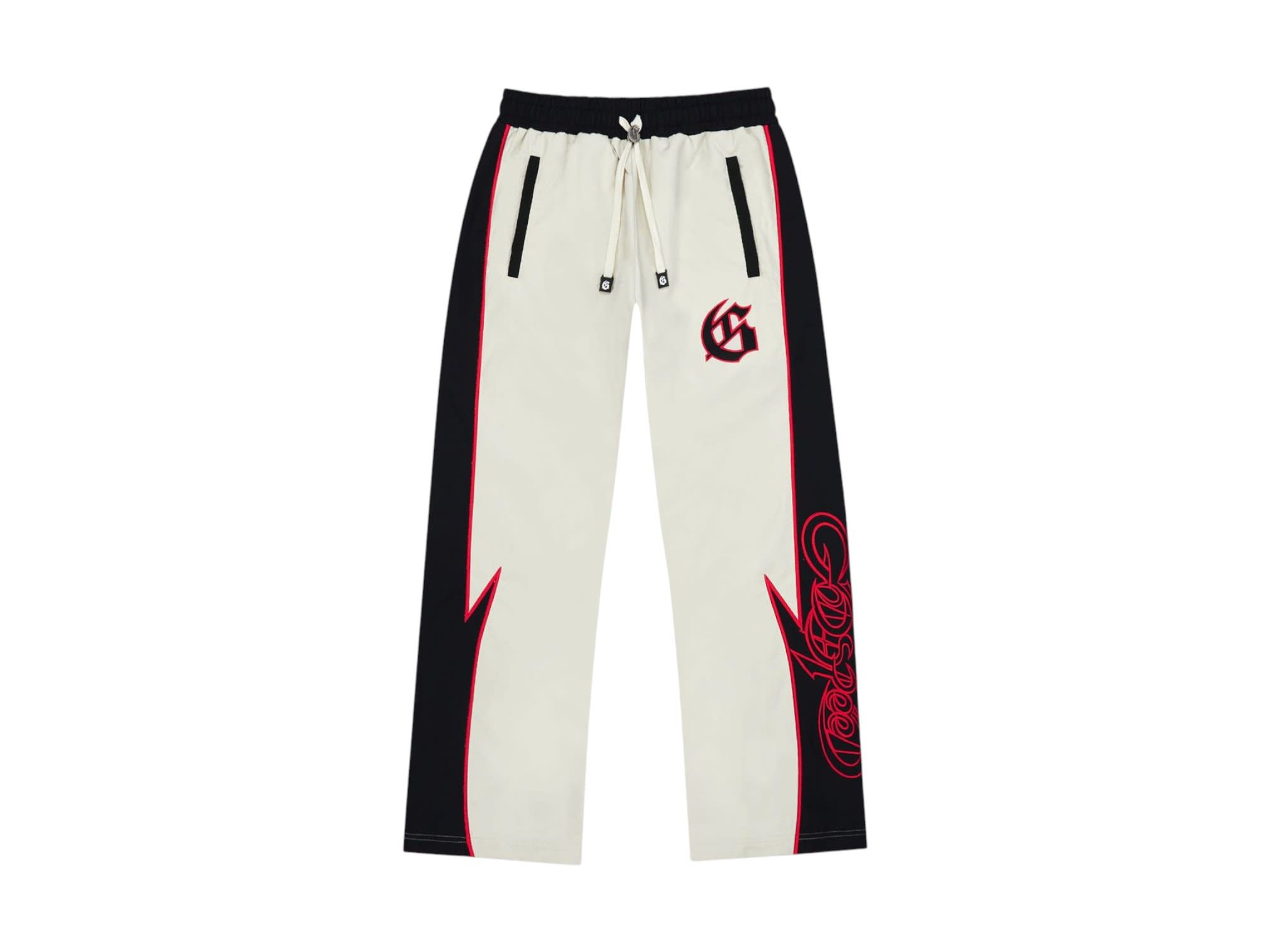 SP15712 Godspeed GT Track Pants White/Red