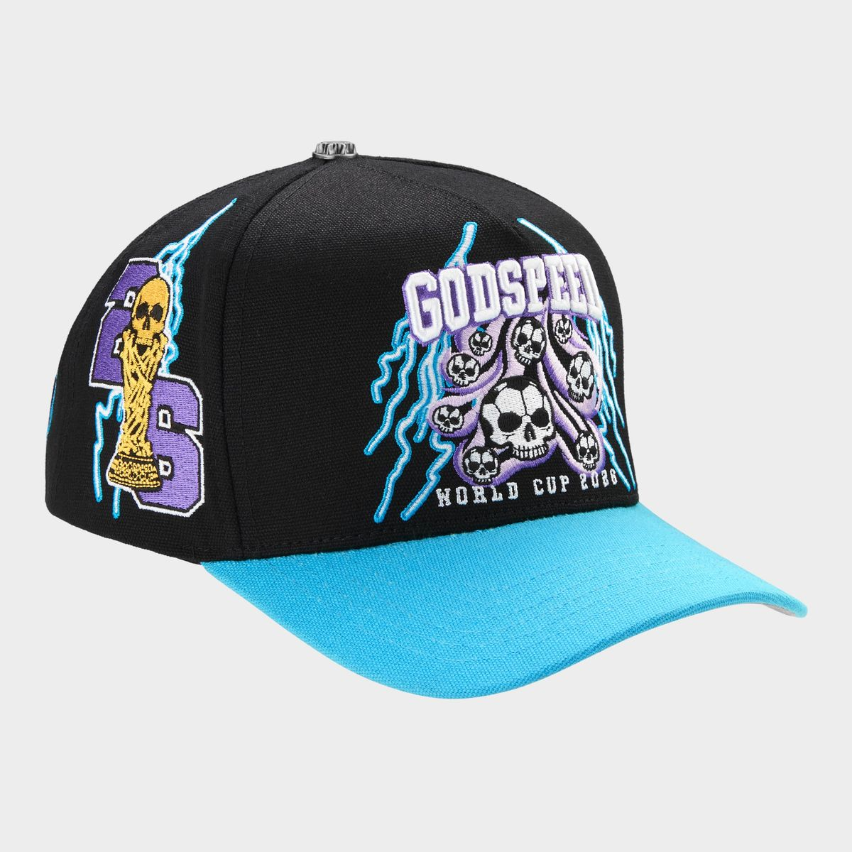 SP15780 Godspeed '26 GSWC Voltage Hat Black/Aqua
