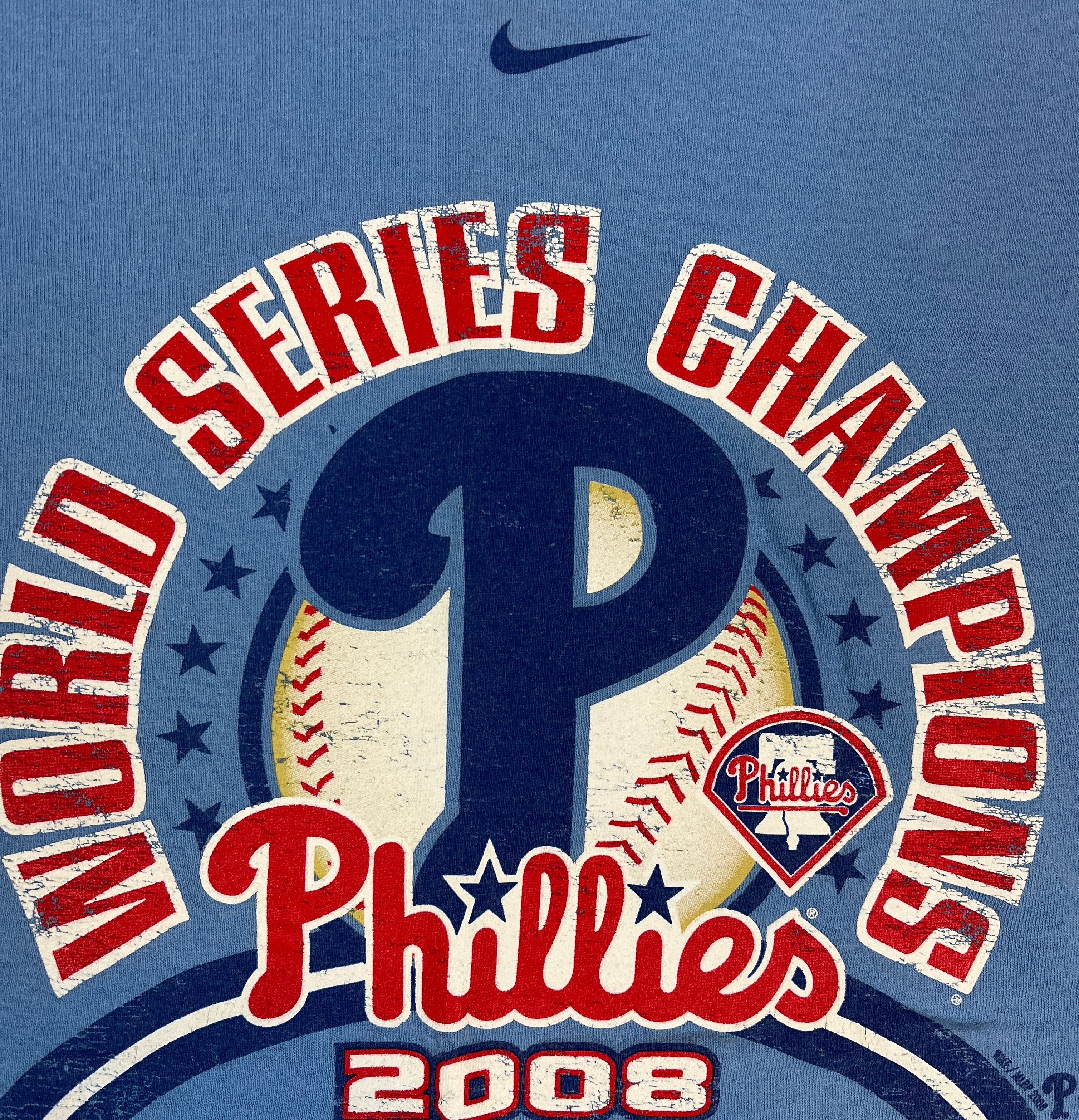 375221 (2008) Philadelphia Phillies Nike World Series Champs T-Shirt