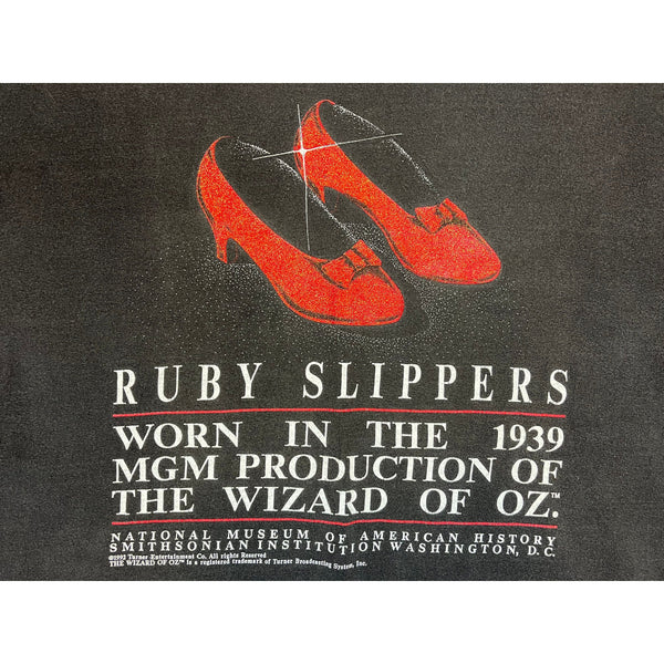 (1992) Wizard of OZ Ruby Slippers 'There's No Place Like Home' T-Shirt