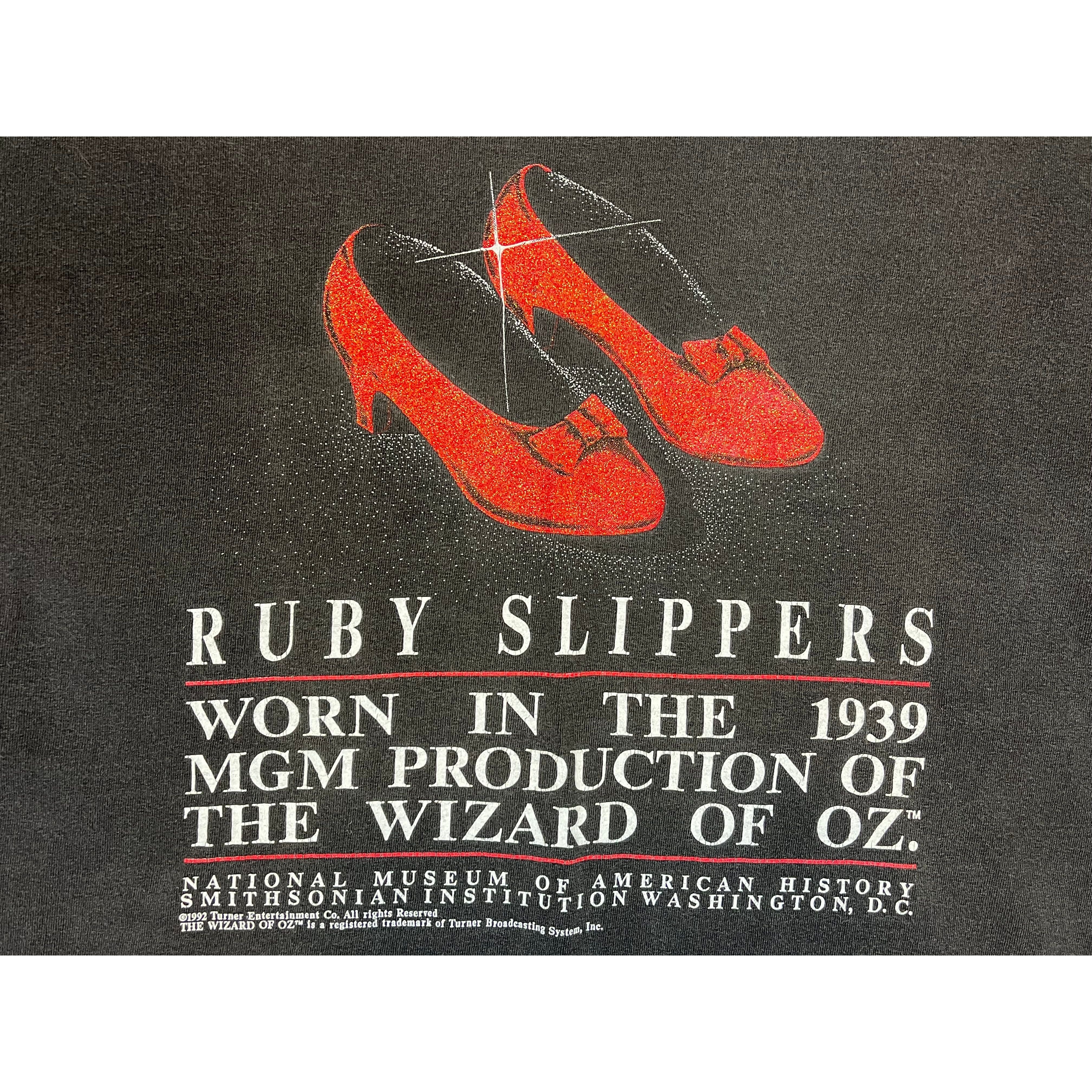 262221 (1992) Wizard of OZ Ruby Slippers 'There's No Place Like Home' T-Shirt