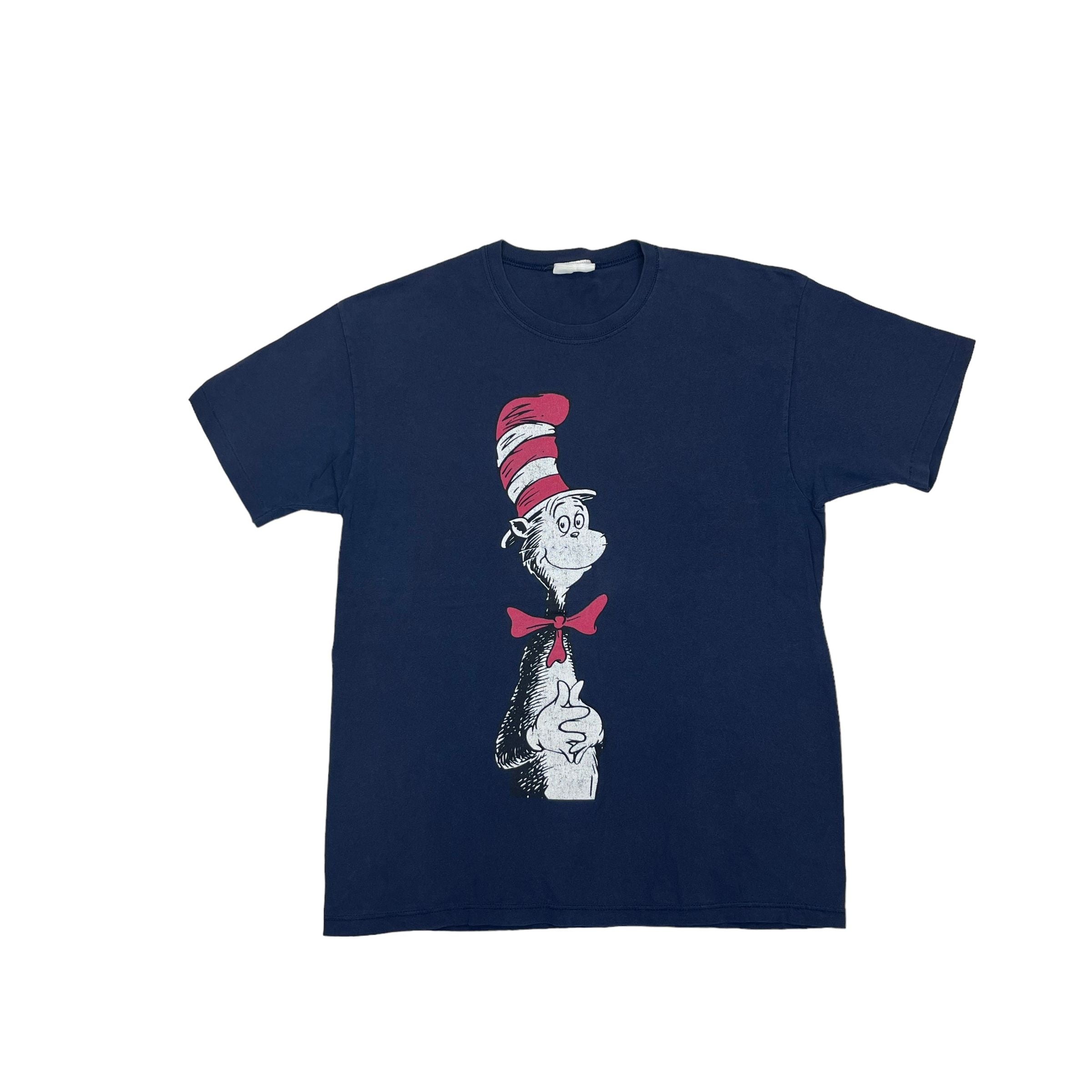 337980 (90s) Dr. Seuss Cat in the Hat Children's Book T-Shirt