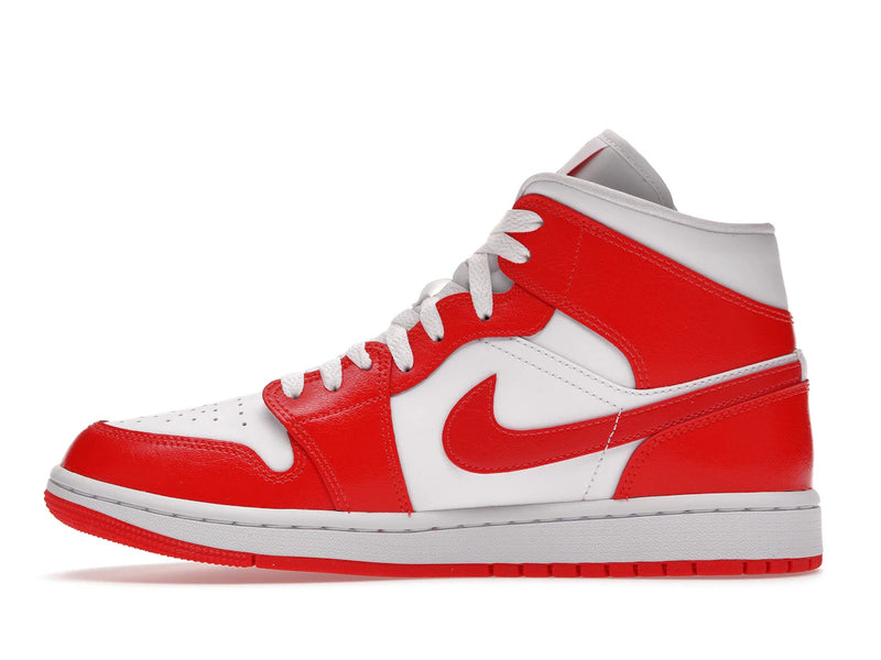 Wmns Air Jordan 1 Mid 'Habanero Red'