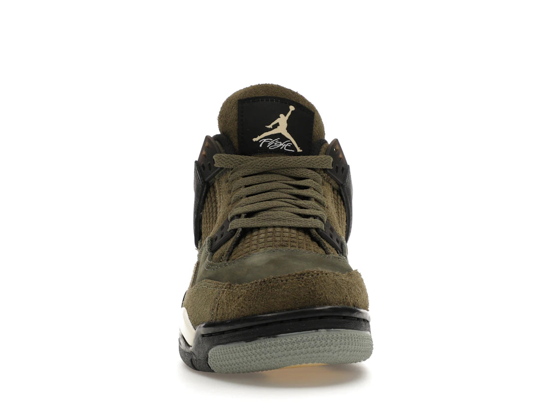 688793 Jordan 4 Retro SE Craft Medium Olive (GS)