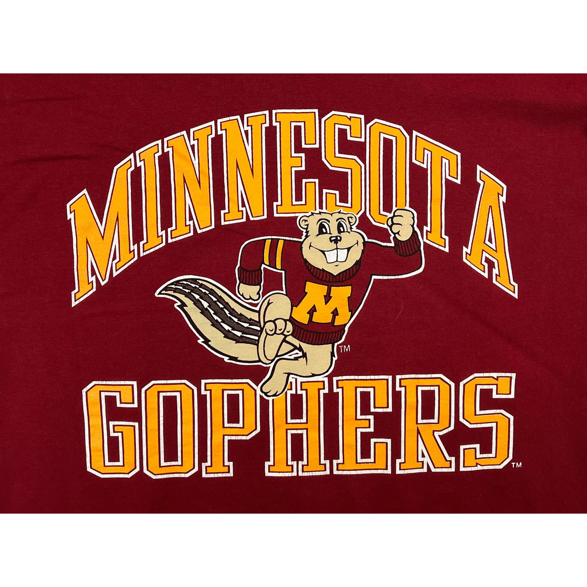 271167 (90s) University of Minnesota Gophers NCAA Jersey T-Shirt