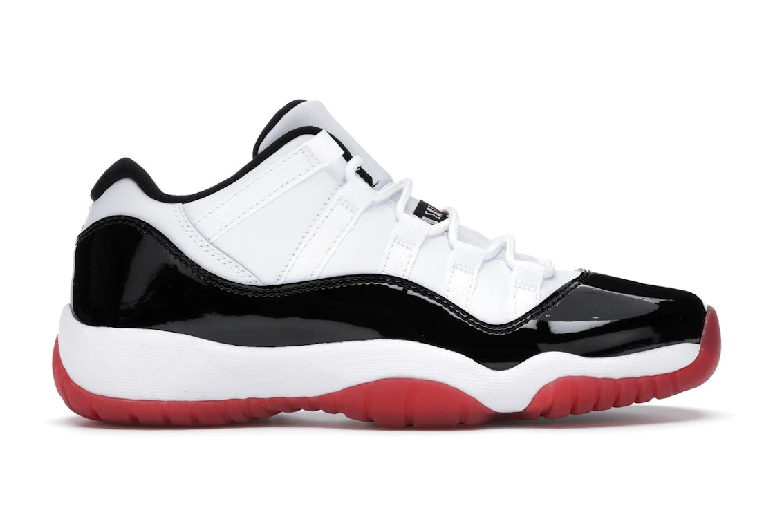 822883 Air Jordan 11 Retro Low GS 'Concord-Bred'