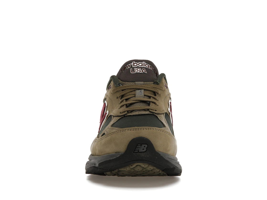 720589 New Balance 990v3 MiUSA Teddy Santis Green Purple