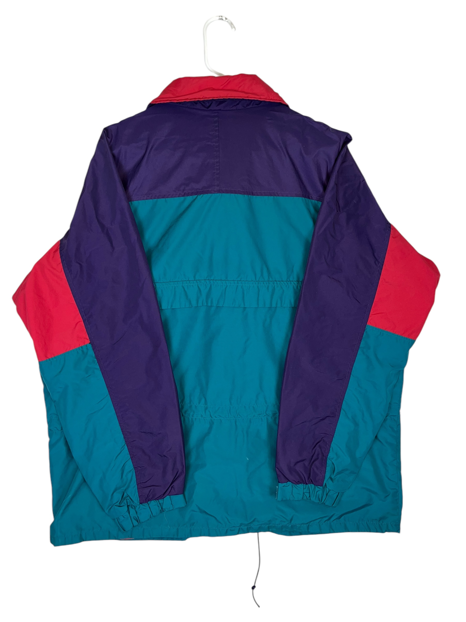 345184 (90s) Columbia Aqua Berry Full Zip Ski Jacket