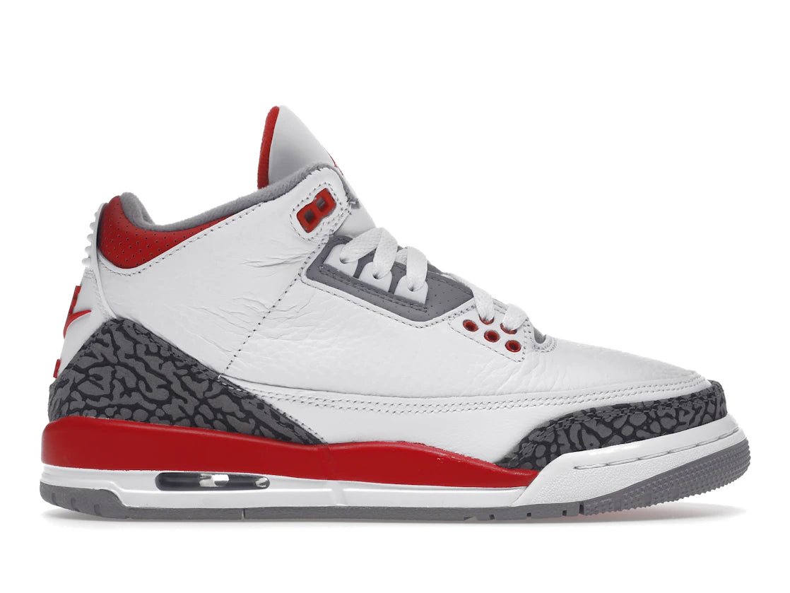 635512 Jordan 3 Retro Fire Red (2022) (GS)