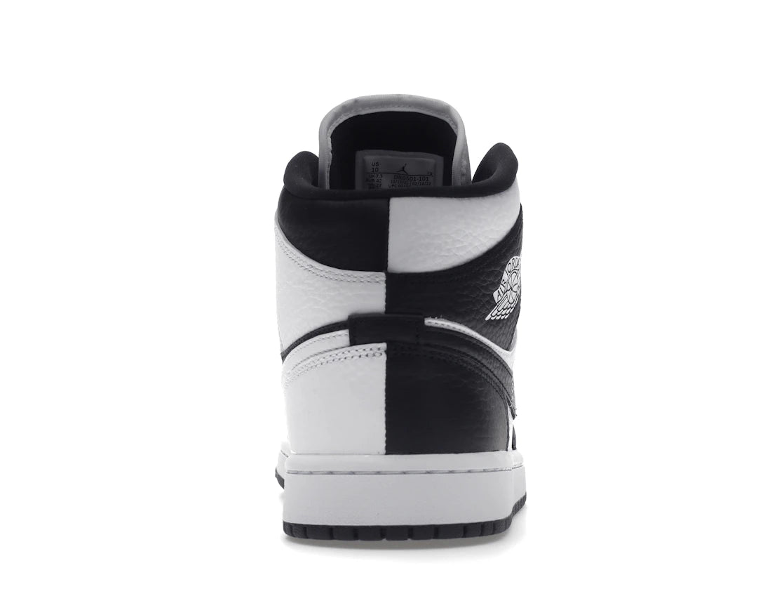 SP5215 Jordan 1 Mid Split Black White (Women's)