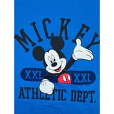 (90s) Mickey Mouse Athletic Dept. Blue Disney T-Shirt