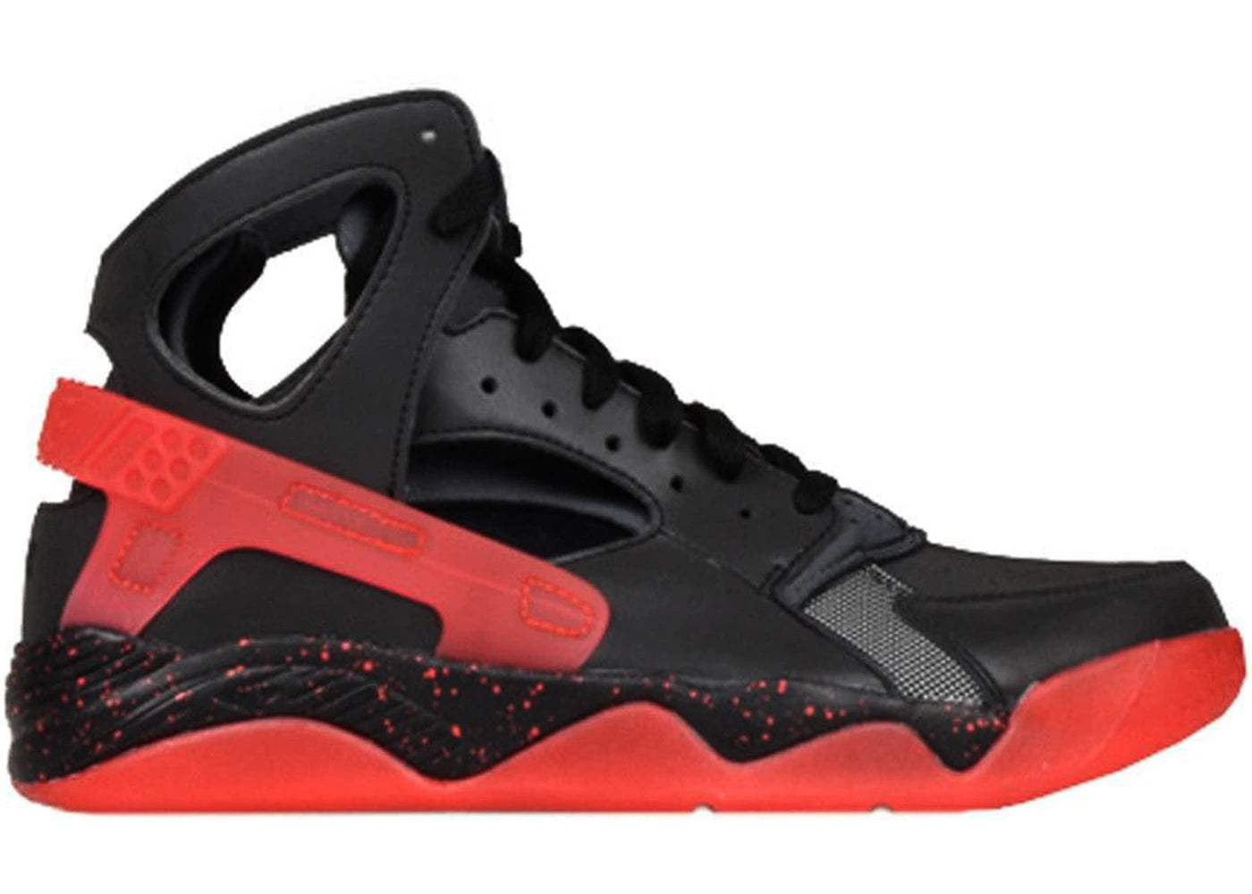 767387 Nike Air Flight Huarache Love Hate Black
