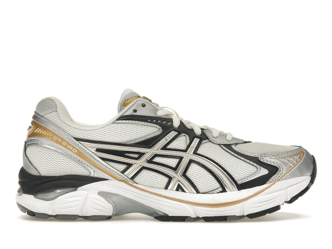 437173 ASICS GT-2160 Cream Pure Silver Gold