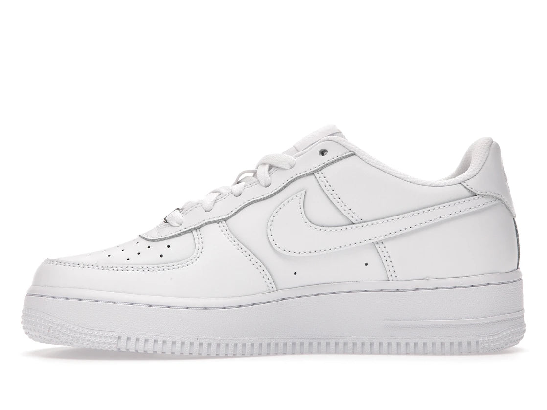 373568 Nike Air Force 1 Low LE Triple White (GS)