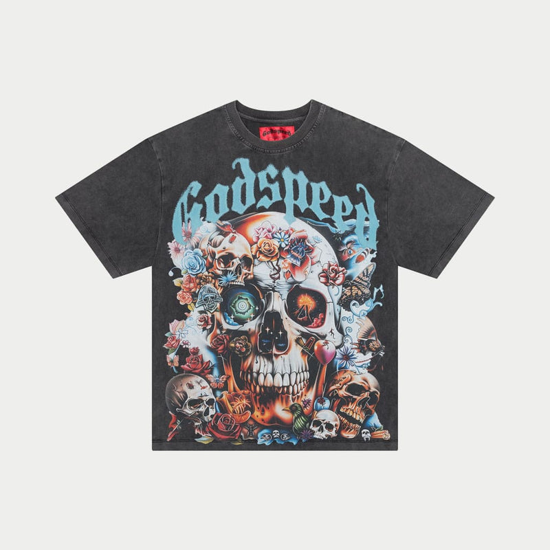 Godspeed Eternal Dream T-shirt Grey Wash