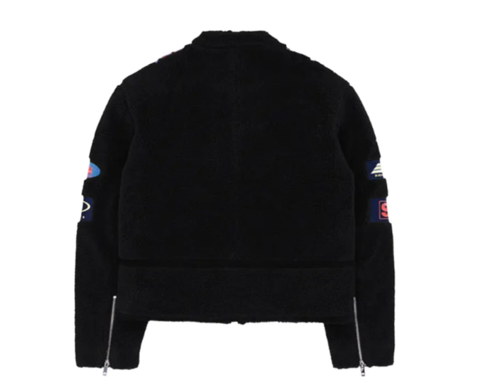 Sp5der Sherpa Hunter Moto Jacket 'Black'