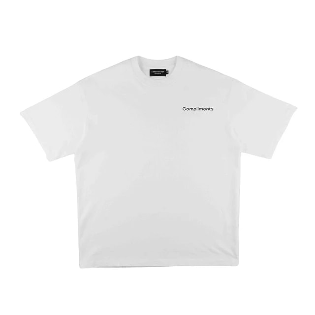 778870 Compliments In My Dreams White Vintage Shirt