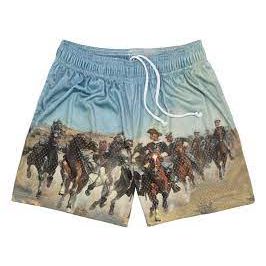 377909 Bravest Studios Horses Shorts 'Multi'