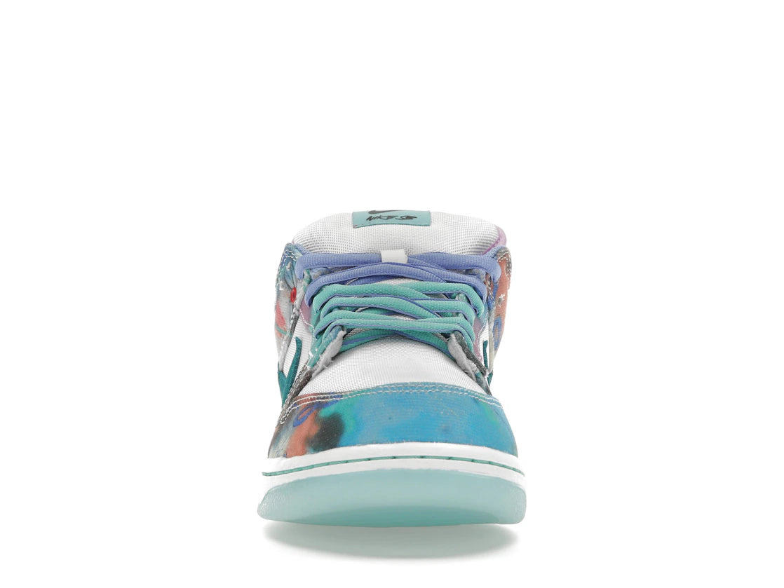 345727 Nike SB Dunk Low Futura Laboratories Bleached Aqua