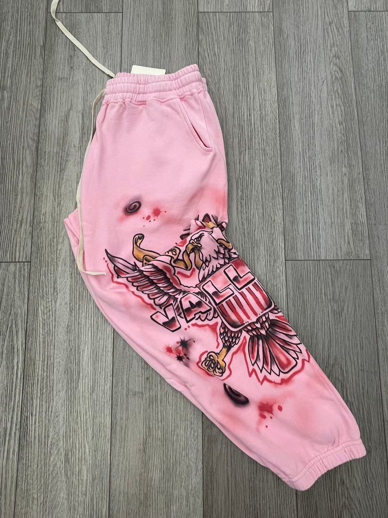 Vale Forever Winged Eagle Pink Pants