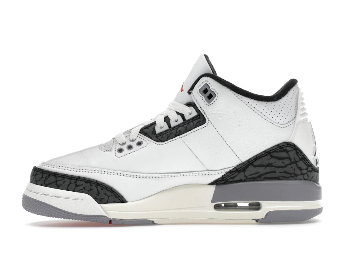 262613 Jordan 3 Retro Cement Grey (GS)