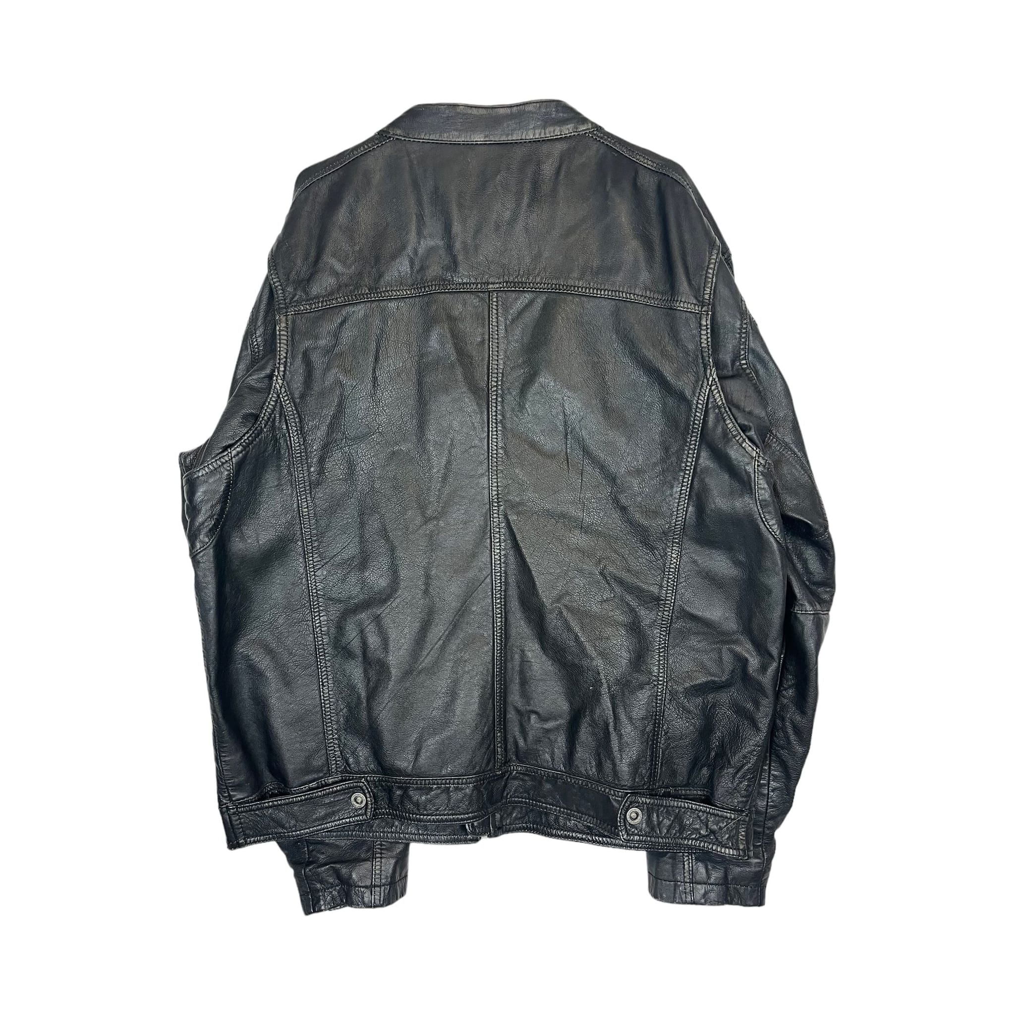 268024 (modern) Harley Davidson Motorcycle Riding Gear Leather Jacket