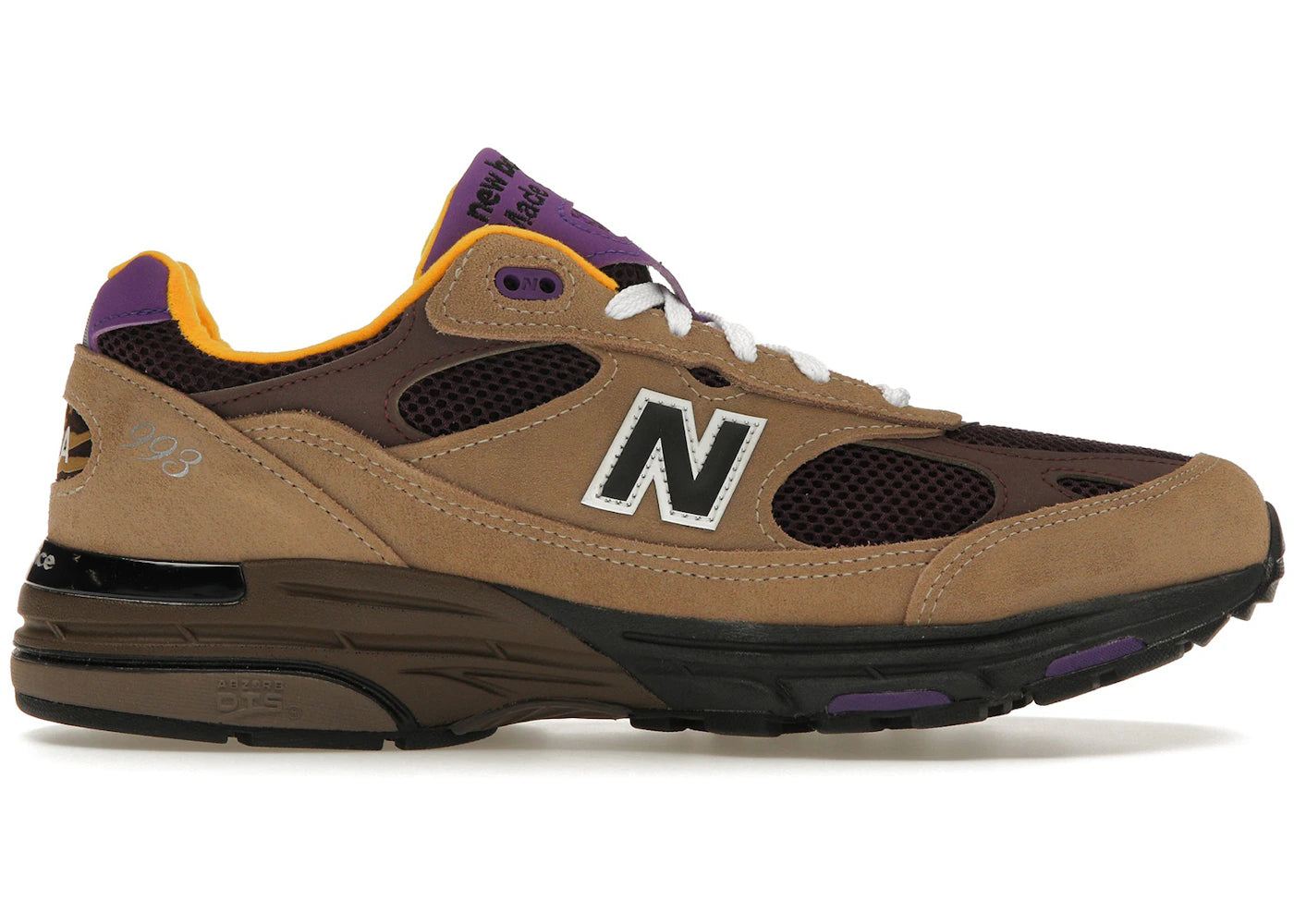 717467 New Balance 993 MiUSA Mushroom Midnight Violet