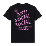 Anti Social Social Club Coral Crush T-shirt 'Black'