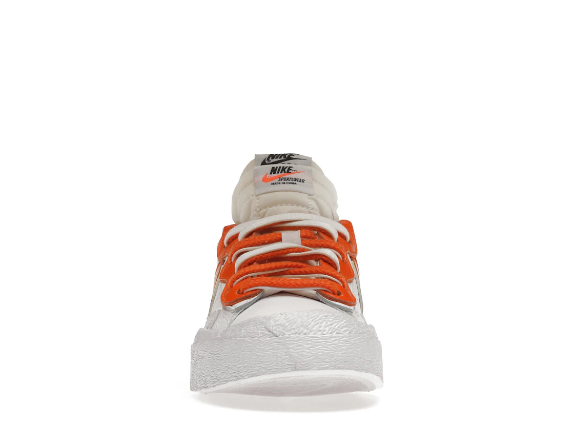 345904 Nike Blazer Low sacai White Magma Orange