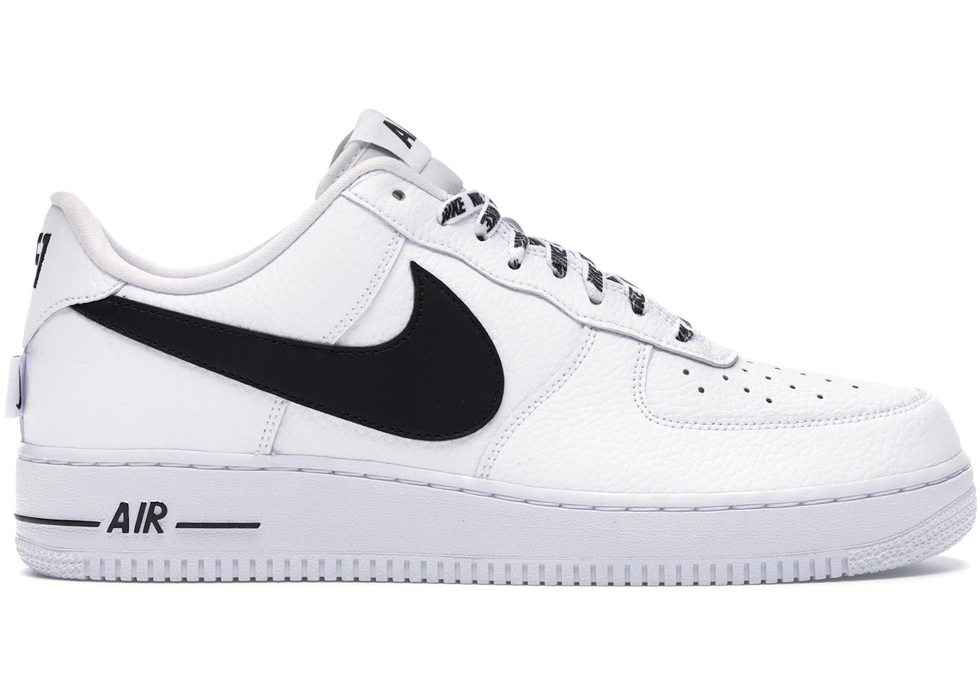 462822 Nike Air Force 1 Low NBA White Black