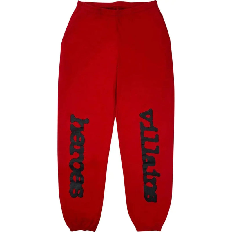 Sp5der x Metro Boomin Sweatpants 'Red'