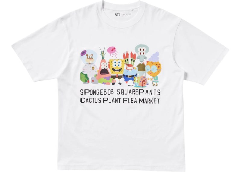 Uniqlo x CPFM Spongebob Squarepants UT Graphic II T-Shirt White