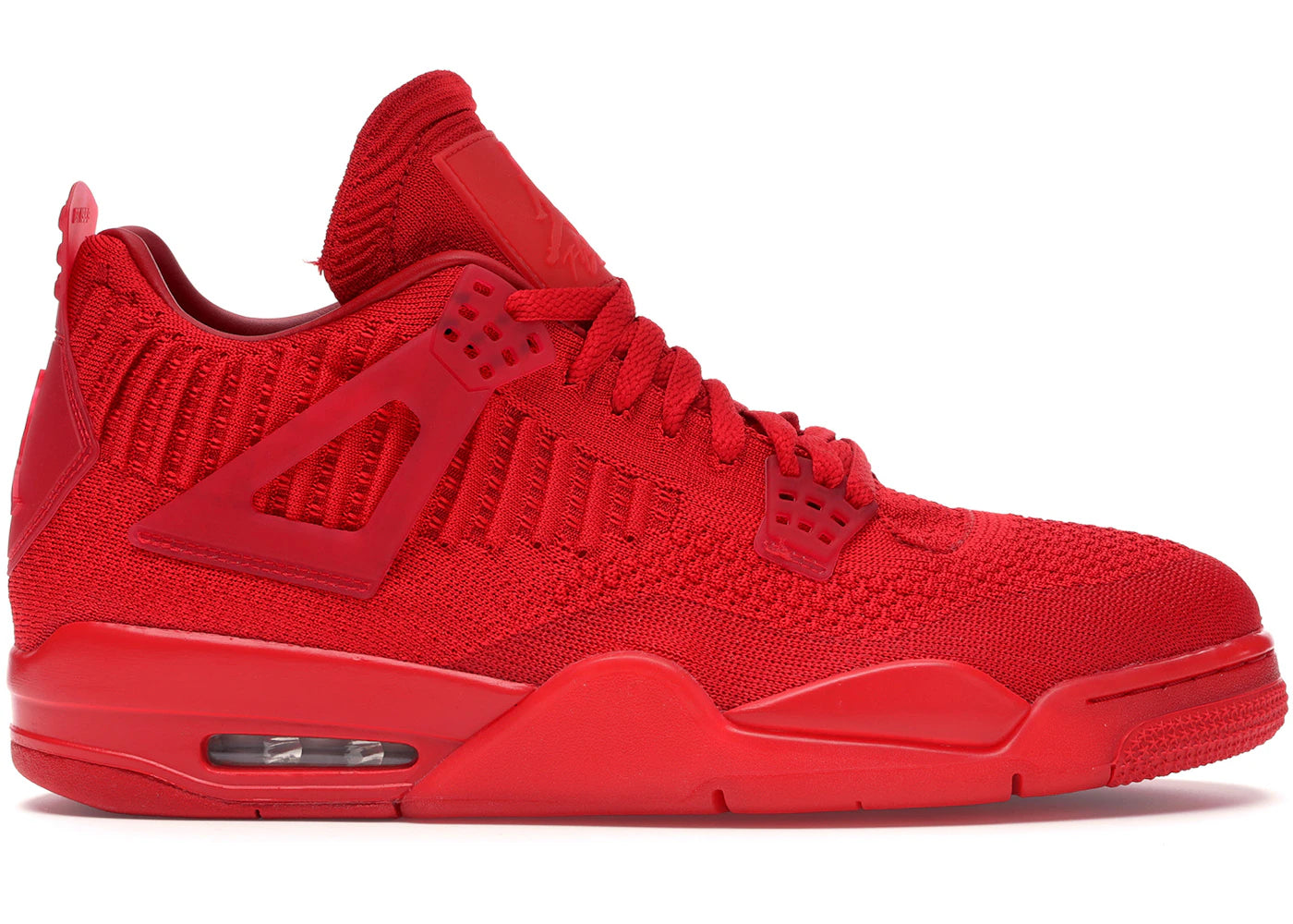 824597 Jordan 4 Retro Flyknit Red