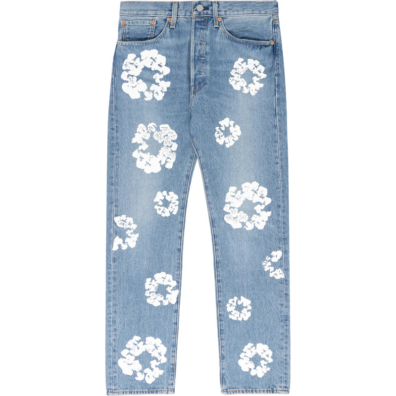 Denim Tears x Levi's Cotton Wreath Jean Light Wash