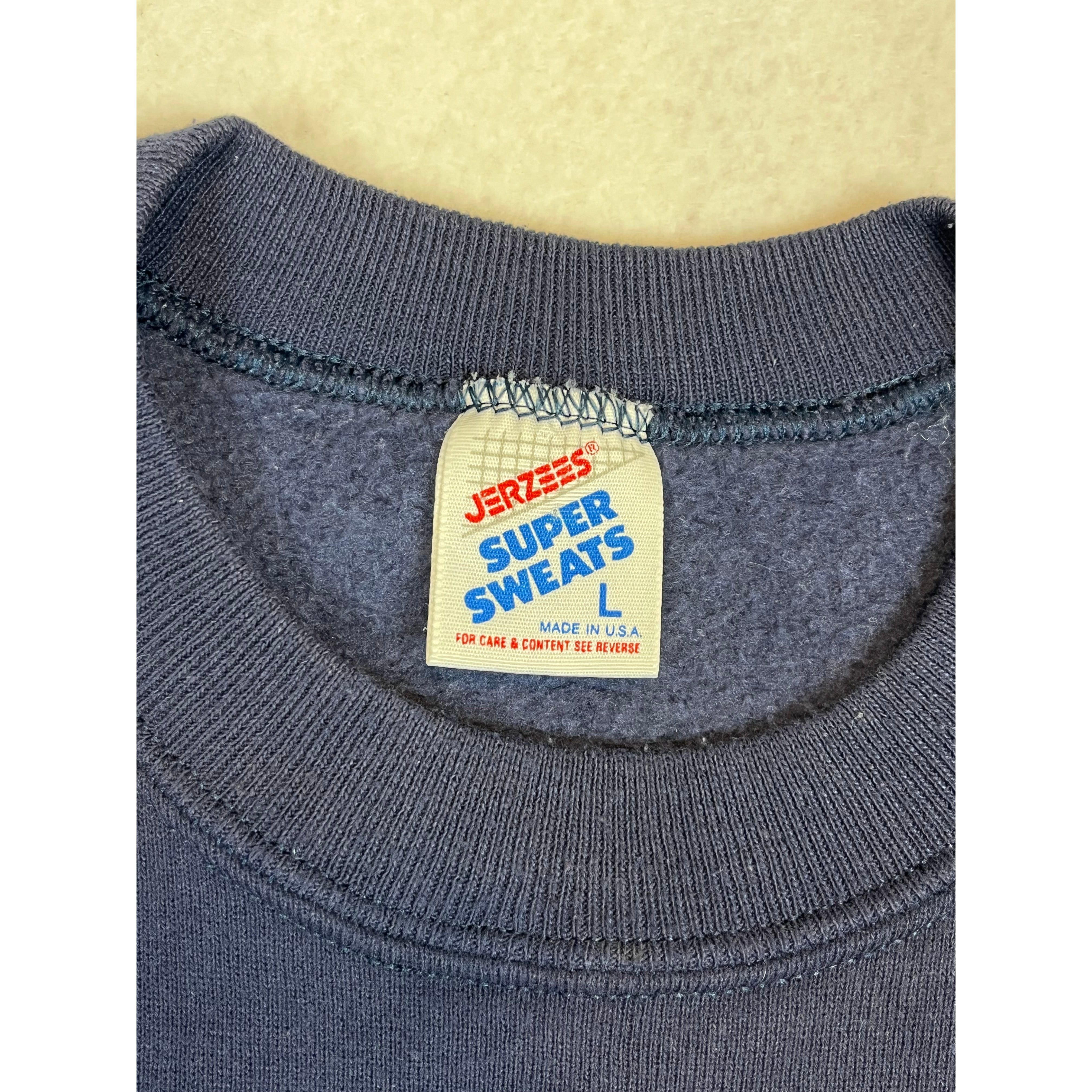 259913 (90s) Daffy Duck Looney Tunes Embroidered Crewneck