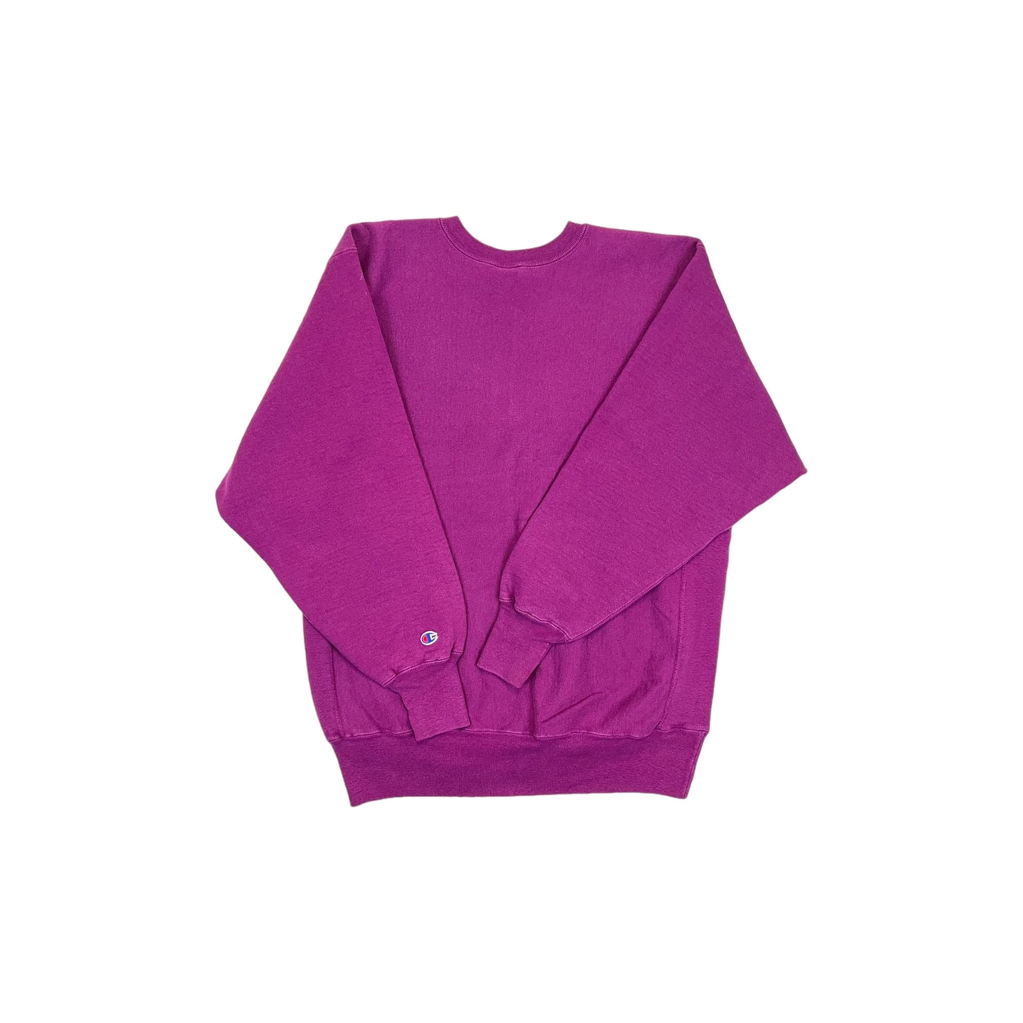 272567 (80s) Champion Magenta / Purple Reverse Weave Crewneck
