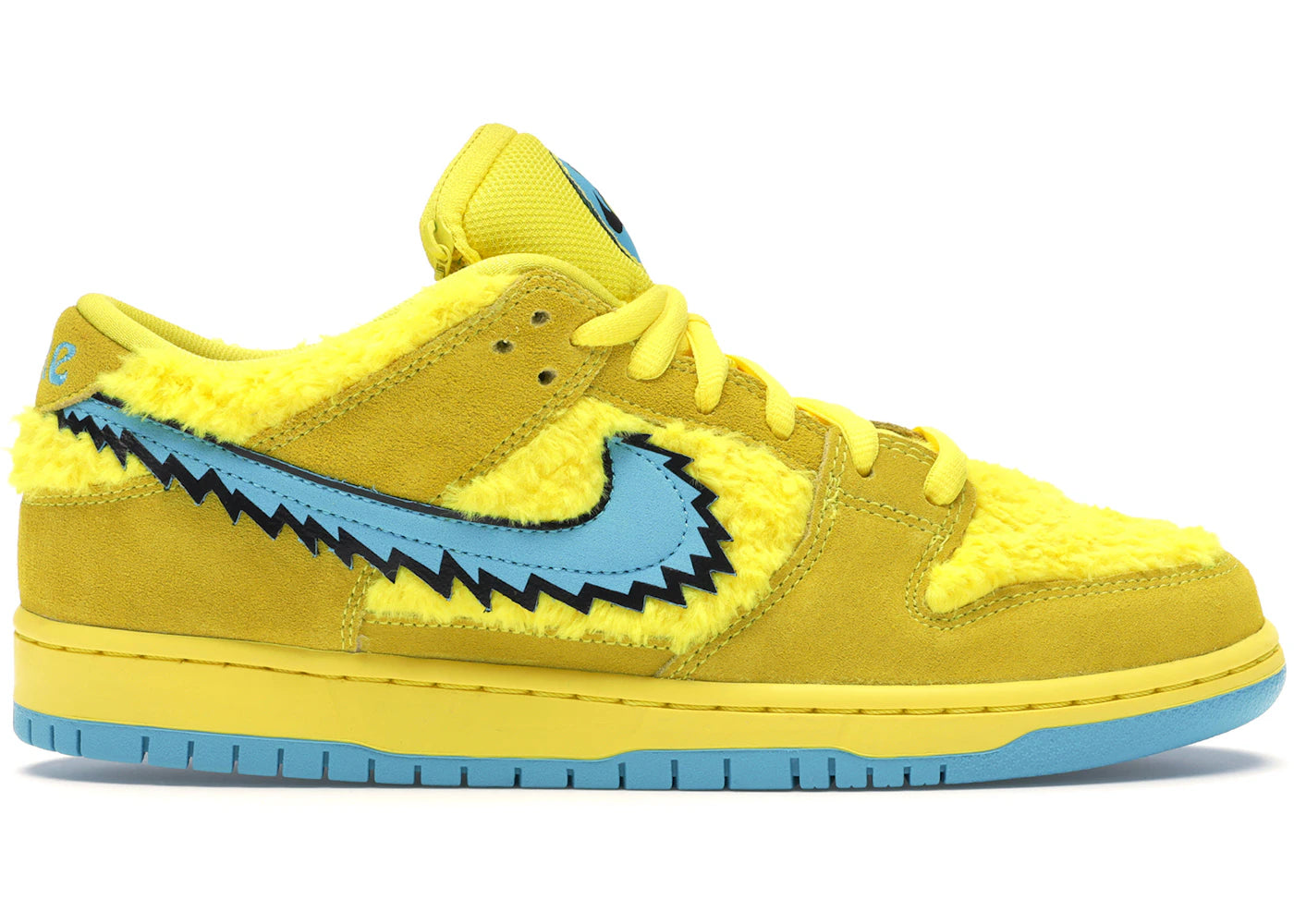 SP10680 Nike SB Dunk Low Grateful Dead Bears Opti Yellow