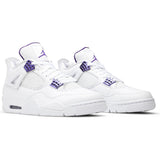 Air Jordan 4 Purple Metallic