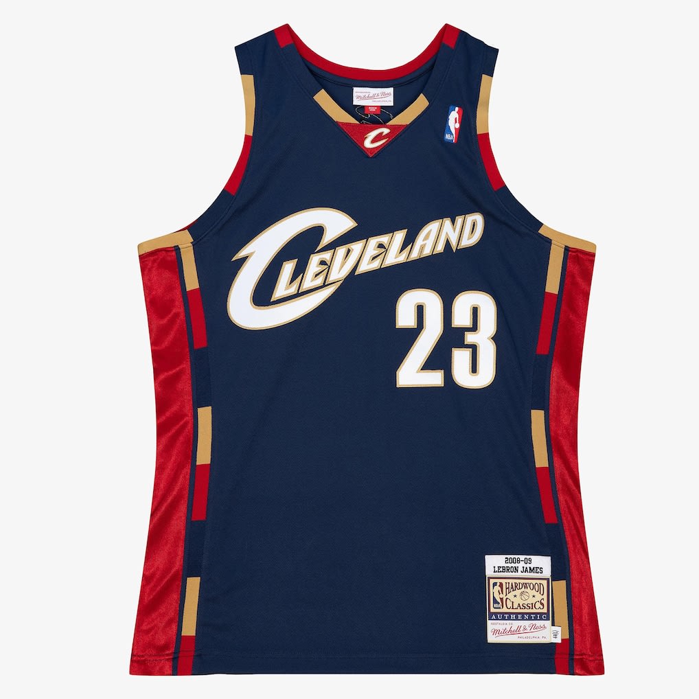 SP15175 LeBron James Cleveland Cavaliers 2008-09 Authentic Jersey